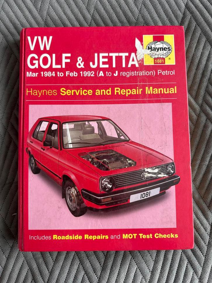 Haynes Werkplaatshandboek VW Golf & Jetta, Boeken, Auto's | Boeken, Gelezen, Volkswagen, Ophalen of Verzenden