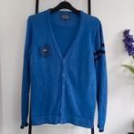 Geddes & Gillmore blauw heren vest maat L Australia, Ophalen of Verzenden, Zo goed als nieuw, Blauw