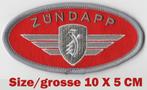ZUNDAPP logo patch voor KS 50 80 100 125 517 CS GT GTS, Motoren, Verzenden, Nieuw