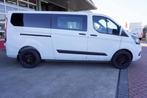 Ford Transit Custom 320L 2.0 TDCI 130PK L2H1 DubbelCabine Gl, Voorwielaandrijving, 4 cilinders, Met garantie (alle), 2800 kg