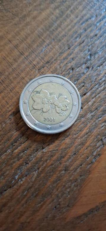 Finse 2 euro munt 2001 beschikbaar voor biedingen