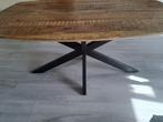 Eettafel natuurhout, Huis en Inrichting, Ophalen, Zo goed als nieuw, Rechthoekig, 50 tot 100 cm
