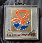Oud Koffie HAG Tegeltje - Stamwapen van Oranje, Ophalen of Verzenden