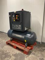 Schroefcompressor 5.5kW 650 l/min 320 uur!, Doe-het-zelf en Verbouw, Compressors, Ophalen, 400 tot 800 liter/min, Zo goed als nieuw