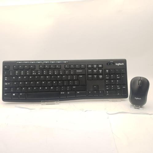 Logitech k270 draadloos toetsenbord met muis || Nu €14.99, Computers en Software, Toetsenborden, Zo goed als nieuw, Toetsenbord en muis-set