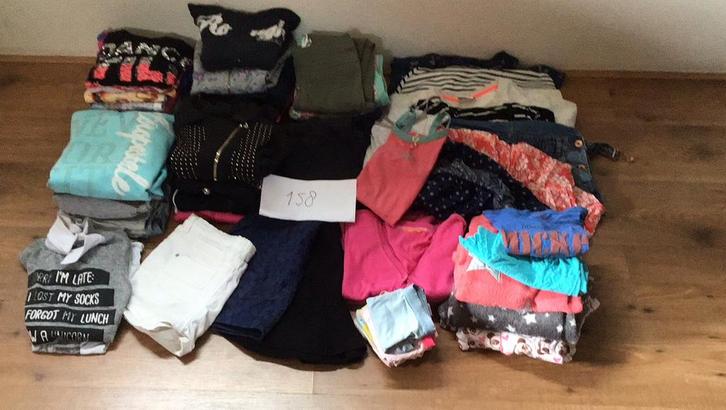 meisje kledingpakket maat 158 ruim +/- 60 stuks OPHALEN, Kinderen en Baby's, Kinderkleding | Kinder-kledingpakketten, Zo goed als nieuw