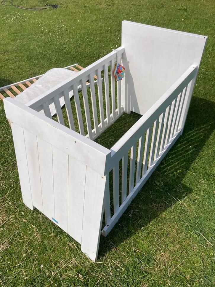 Bopita Ledikant - Wit, Kinderen en Baby's, Babywiegjes en Ledikanten, Gebruikt, Ledikant, Ophalen