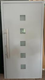 Aluminium voordeur 110 x 215 cm Links kleur Venstergrijs, Doe-het-zelf en Verbouw, Deuren en Horren, 100 tot 120 cm, Nieuw, Ophalen of Verzenden