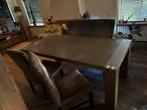 Prachtige eetkamer tafel set, 200 cm of meer, Rechthoekig, Ophalen, Vijf personen of meer
