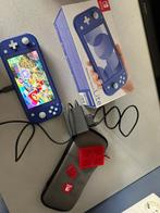 Nintendo Switch lite - Blauw, Spelcomputers en Games, Spelcomputers | Nintendo Switch Lite, Ophalen, Overige kleuren, Zo goed als nieuw