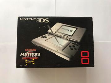Nintendo DS in doos + metroid prime hunters beschikbaar voor biedingen