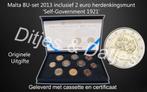 BU set 2013 inclusief 2 euro Zelfbestuur met muntmeesterteke, Ophalen of Verzenden, Overige landen, Overige waardes