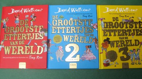 3 x David Walliams: Serie de grootste ettertjes, Boeken, Kinderboeken | Jeugd | 10 tot 12 jaar, Zo goed als nieuw, Fictie, Ophalen of Verzenden