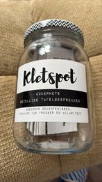 Kletspot ouderwets gezellige tafelgesprekken, Ophalen of Verzenden, Gebruikt