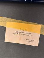 Batik Schilderij Ingelijst, Ophalen