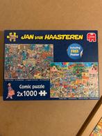 Jan van haasteren 2x1000 stukjes in 1 doos, Ophalen of Verzenden, 500 t/m 1500 stukjes, Zo goed als nieuw, Legpuzzel