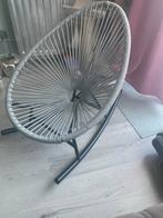Grijze Acapulco Stoel, Huis en Inrichting, Stoelen, Kunststof, Ophalen of Verzenden, Zo goed als nieuw, Eén