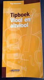 TIPBOEK VIOOL EN ALT-VIOOL - Hugo Pinksterboer, Gebruikt, Overige genres, Overige soorten, Ophalen of Verzenden