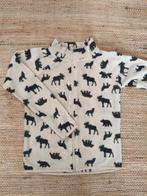 Wibra jongens fleece vest met dierenprint, Gebruikt, Trui of Vest, Ophalen of Verzenden, Jongen