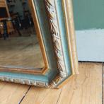 Lucky Vintage prachtige grote brocante spiegel goud, Huis en Inrichting, Woonaccessoires | Spiegels, Ophalen, Spiegel, Lucky Vintage