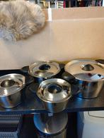 BK Pannenset - 3 stuks, Gebruikt, Info@bk.nl, Pannenset, Ophalen of Verzenden
