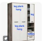 slaapkamer tiener, Huis en Inrichting, Ophalen, Zo goed als nieuw, Twijfelaar, Modern