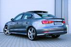 Audi A3 LIMOUSINE 1.4 TFSI | 150PK | PANO | 3 x S-LINE | LED, Auto's, Audi, Te koop, Zilver of Grijs, Geïmporteerd, Benzine