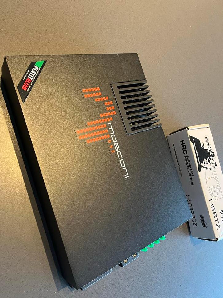 Mosconi One 1000.1 Versterker - Krachtige Audio!, Auto diversen, Autospeakers, Zo goed als nieuw, Verzenden