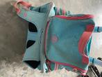 Kipling schooltas met lunchbag, Sieraden, Tassen en Uiterlijk, Tassen | Schooltassen, Overige typen, Blauw, Gebruikt, Ophalen