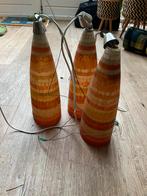3 hanglampen, Huis en Inrichting, Ophalen, Overige materialen, Gebruikt, Modern
