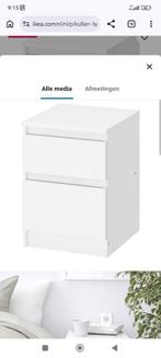 Met spoed gezocht: Ikea kullen nachtkastjes zwart 2x, Huis en Inrichting, Slaapkamer | Nachtkastjes, Overige materialen, Minder dan 45 cm