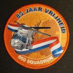 MLD 860 Squadron 80 Jaar Vrijheid Patch, Ophalen of Verzenden, Luchtmacht, Nederland, Embleem of Badge