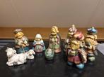 Kerststal beeldjes set van Goebel, Ophalen