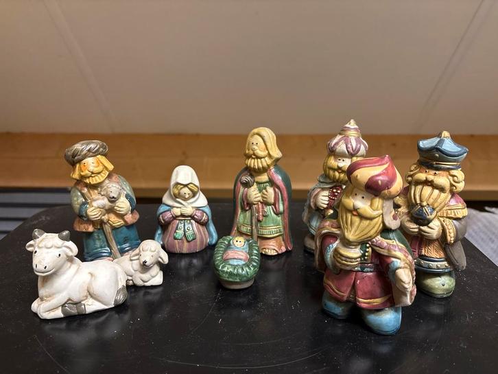 Kerststal beeldjes set van Goebel, Antiek en Kunst, Antiek | Religie, Ophalen