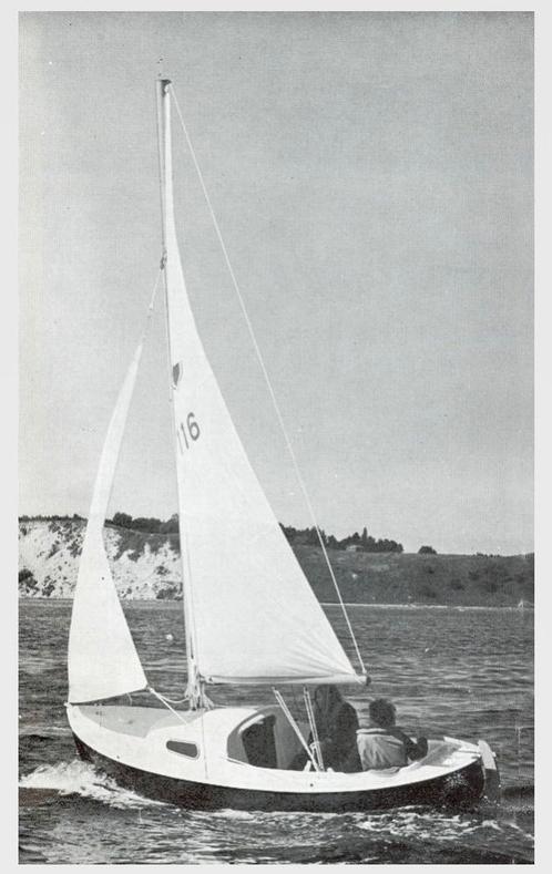 Oostzeejol / Midget 15, Watersport en Boten, Kajuitzeilboten en Zeiljachten, Gebruikt, Tourjacht of Cruiser, Polyester, Tot 6 meter