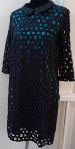 jurk,Steps,maat 40/42,merk,groen,bruiloft,top,dress,feest, Maat 38/40 (M), Verzenden, Zwart, Zo goed als nieuw