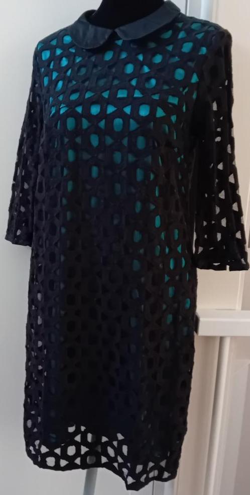 jurk,Steps,maat 40/42,merk,groen,bruiloft,top,dress,feest, Kleding | Dames, Jurken, Zo goed als nieuw, Maat 38/40 (M), Zwart, Knielengte
