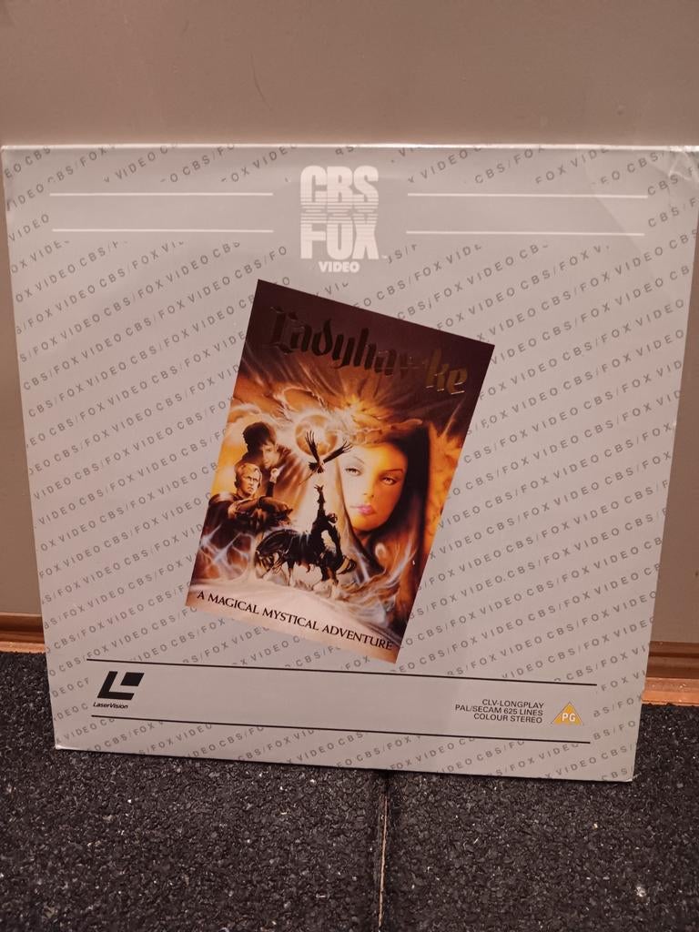 Laserdisc ladyhawke mooie staat, Cd's en Dvd's, Ophalen of Verzenden, 2000 tot heden, Zo goed als nieuw, Overige formaten