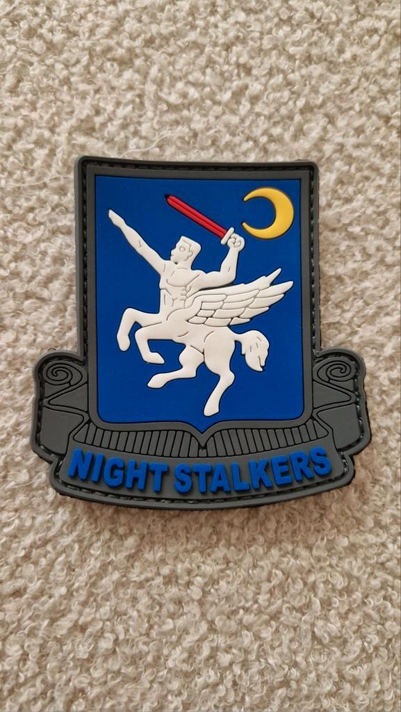 Patch van 160th Special Operations Aviation Regiment PVC, Verzamelen, Militaria | Algemeen, Landmacht, Embleem of Badge, Amerika