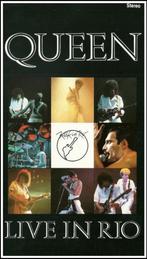 Queen: Live in Rio. VHS videoband., Cd's en Dvd's, Dvd's | Muziek en Concerten, Ophalen of Verzenden