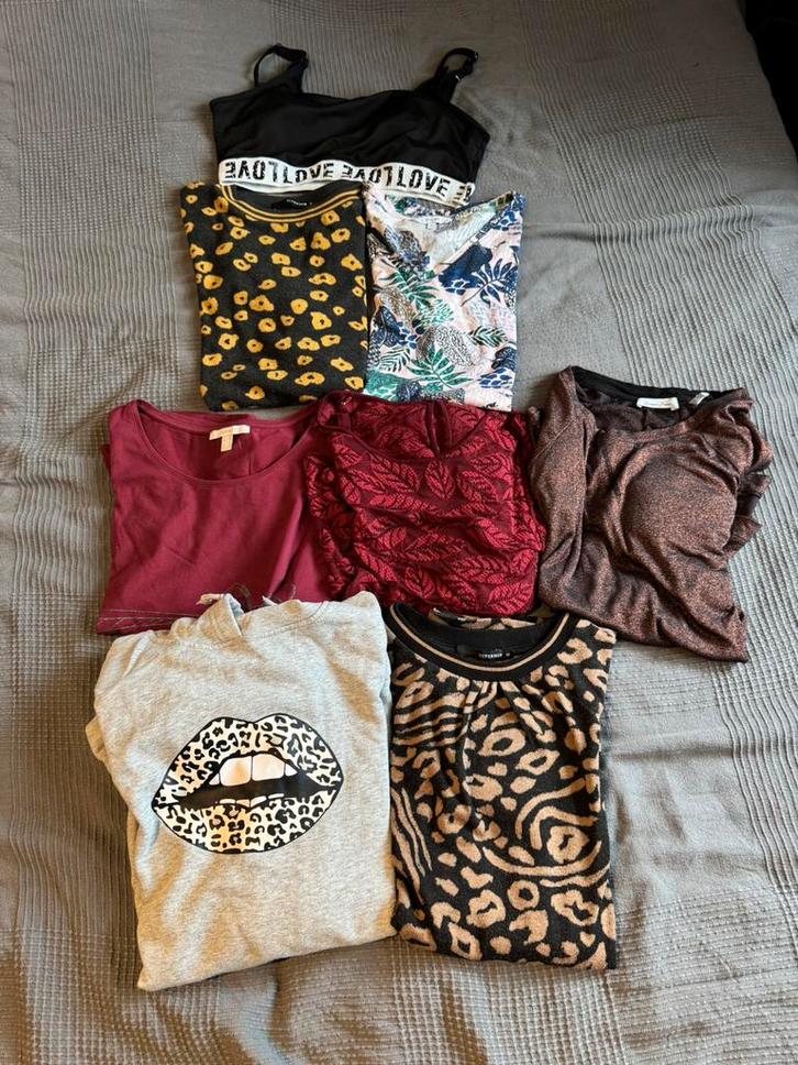 Zwangerschapskleding set van 8, Kleding | Dames, Dames-kledingpakketten, Gedragen, Maat 38/40 (M), Ophalen of Verzenden