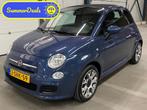 Fiat 500 C 0.9 TwinAir 500S|Airco|138000KM|, Auto's, Euro 5, 86 pk, Gebruikt, Zwart