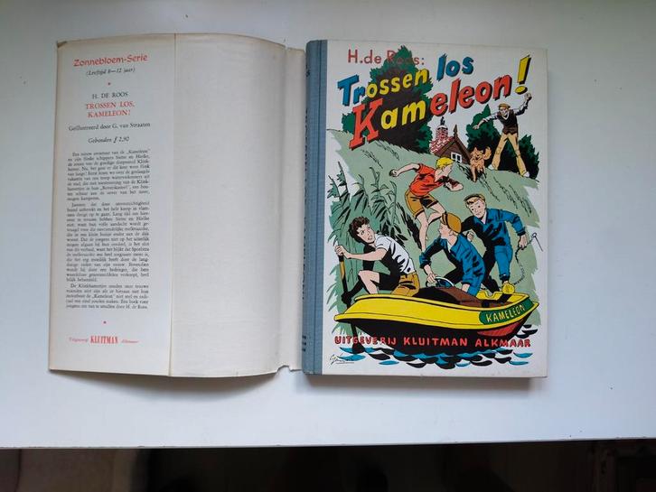 Trossen Los Kameleon 1e druk met Stofomslag - H de Roos, Boeken, Kinderboeken | Jeugd | onder 10 jaar, Gelezen, Fictie algemeen
