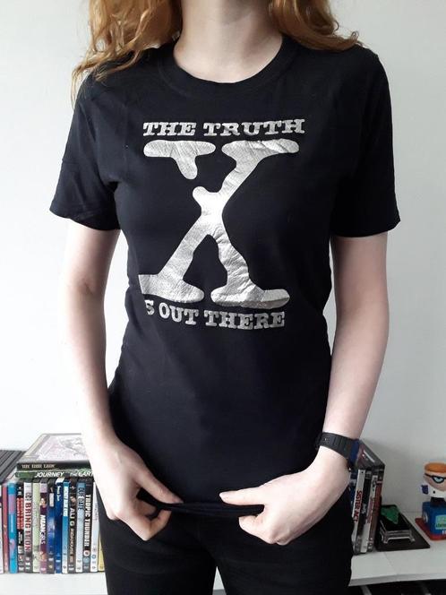 The X-Files ' The Truth is Out There' t-shirt S, Kleding | Dames, T-shirts, Zo goed als nieuw, Maat 36 (S), Zwart, Korte mouw