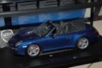 SALE ! 1:18 PORSCHE 911 997 CABRIOLET blue Norev diecast WRH, Hobby en Vrije tijd, Modelauto's | 1:18, Ophalen of Verzenden, Zo goed als nieuw