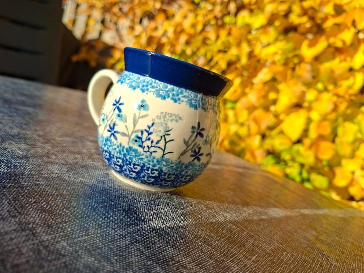 Bunzlau Mok 240ml 🩵💙🩵, Huis en Inrichting, Keuken | Servies, Nieuw, Kop(pen) en/of Schotel(s), Overige stijlen, Keramiek, Ophalen of Verzenden