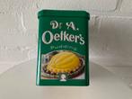 Dr.A.Oetker groen oud blik, in goede staat, Ophalen of Verzenden, Gebruikt, Overige merken