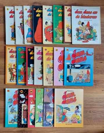 Jan, Jans en de kinderen stripboeken - 19 stuks  beschikbaar voor biedingen