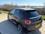 Citroën DS3 1.6 THP Cabrio 2013 Zwart - 157PK. Sport editie, Auto's, Citroën, Voorwielaandrijving, 1131 kg, Zwart, Leder