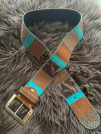 Nanni Milano leren riem 85cm, 80 tot 90 cm, Echt leder, Nieuw, Tailleriem